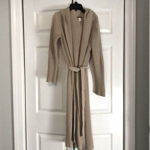 JCrew Hooded Sweater Coat